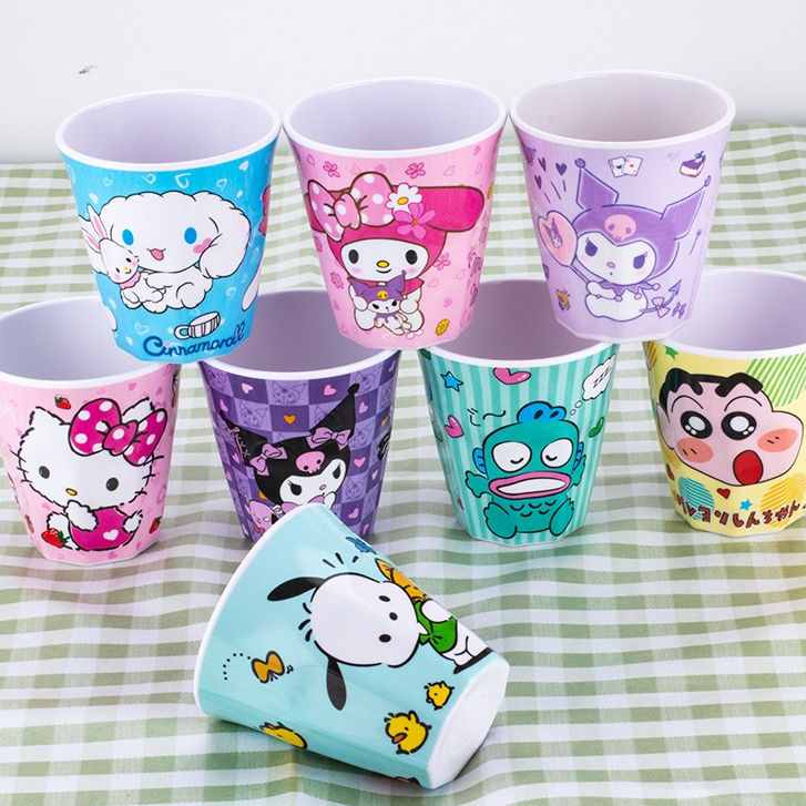 🌸LY CỐC GÓC CẠNH HELLO KITTY DOREMON & FRIENDS