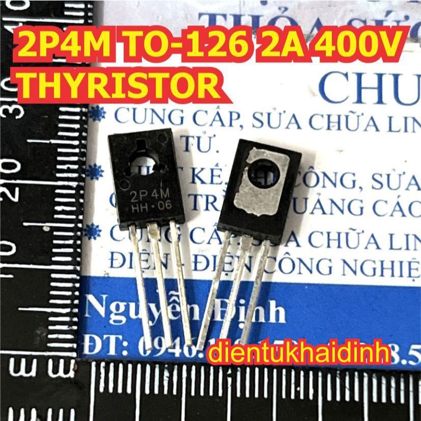 10 con 2P4M TO-126 2A 400V THYRISTOR kde1476