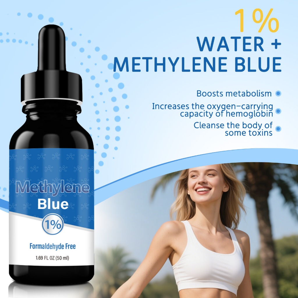 50ml methylene blue relieves fatigue, enhances memory, and improves skin elasticity.