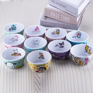 🌸CHÉN BÁT NHỰA HELLO KITTY DORAEMON