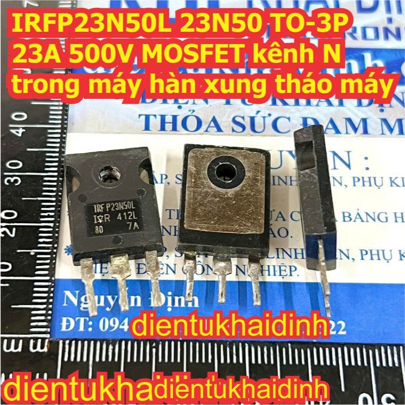 23N50L IRFP23N50L FMH23N50E 23N50E 23N50 23A 500V MOSFET N-CH TO-3P kde5122