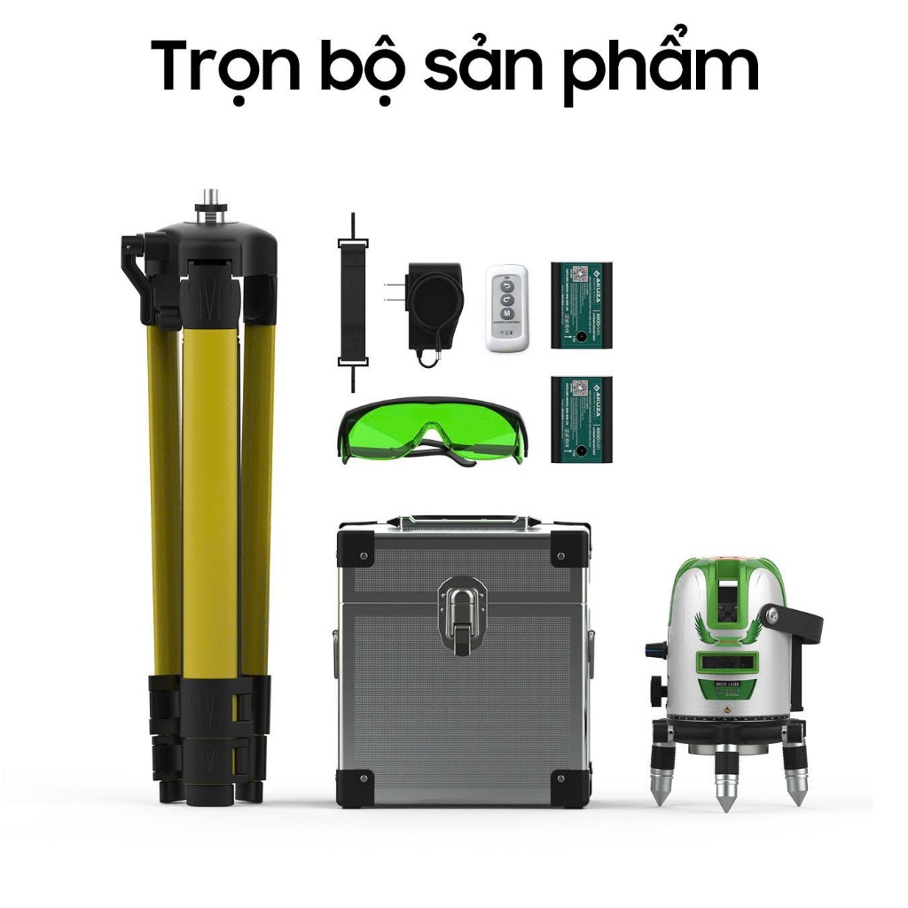 {Chính Hãng} Máy Bắn Cốt Laze AKUZA AK-911 Pro Siêu Sáng Đế Xoay 360 Độ