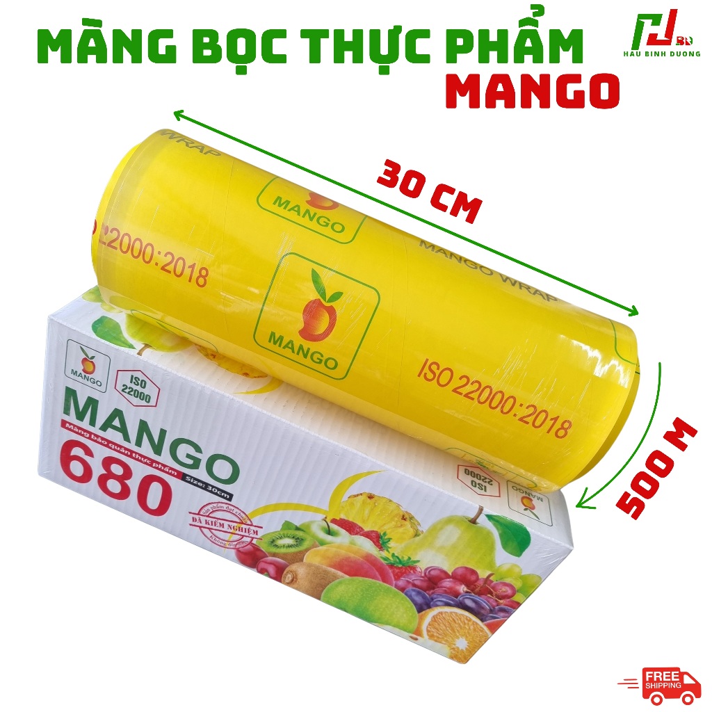 Màng bọc thực phẩm 30x500mét MANGO