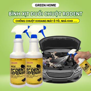 Bình xịt đuổi chuột chính hãng AMB Rodent Defense nhập khẩu, xịt đuổi chuột xe hơi, nhà kho, vườn