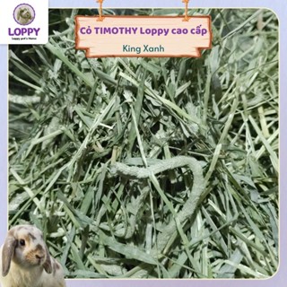 Cỏ khô TIMOTHY xanh, thơm, nhiều lá, nhiều bông - thức ăn cỏ khô dành cho thỏ/chuột lang (bọ ú)/ chinchilla/ sóc bắc mĩ