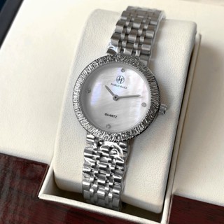 Đồng hồ nữ dây thép sang trọng PABLO RAEZ viền số đính đá phong cách thời trang Hàn Quốc 30mm R500 CARIENT