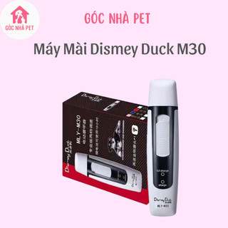 Máy Mài Móng Cho Chó Mèo Sạc Điện Dismey Duck M30 – Máy Mài Móng Thú Cưng Có Đầu Mài Thay Thế, Nhỏ Gọn Êm Ái