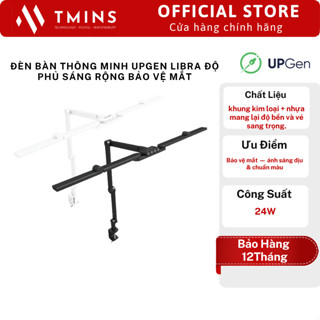 Đèn Bàn Thông Minh Upgen Libra độ phủ sáng rộng bảo vệ mắt Hàng chính hãng