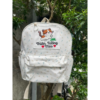 Balo phong cách Hàn Quốc thêu tên bé hoạ tiết xinh