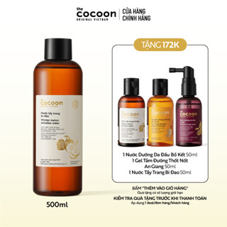 Bigsize - Nước tẩy trang bí đao Cocoon tẩy sạch makeup & giảm dầu 500ml