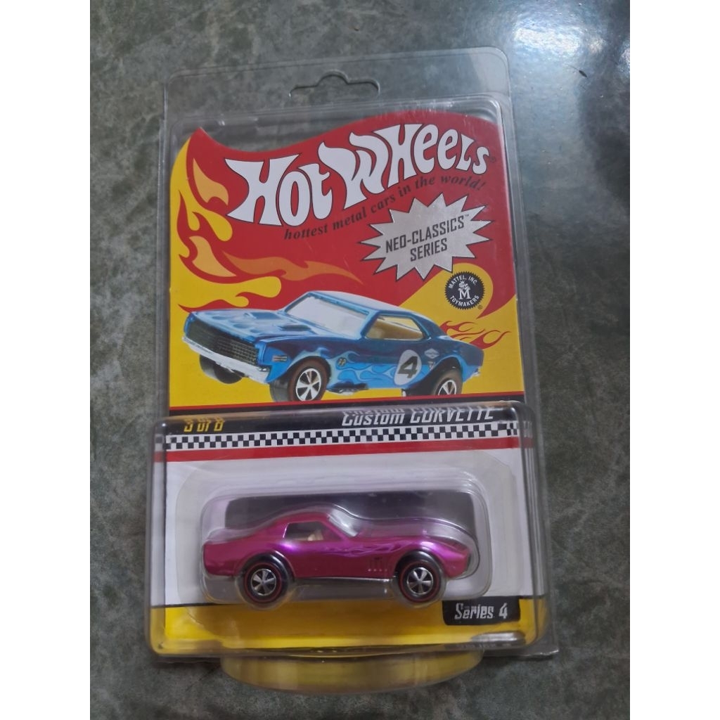 2004 HOT WHEELS RLC CUSTOM CORVETTE - LIMITED 4293 / 11000