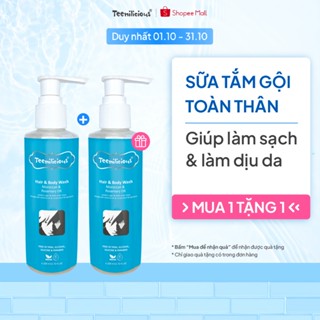 Sữa Tắm Gội Toàn Thân Teenilicious Hair & Body Wash Moroccan & Rosemary Oil Hỗ Trợ Làm Dịu Da 200ml