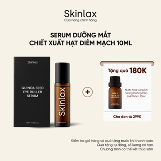 Tinh Chất (Serum) Dưỡng Mắt Dạng Lăn Giảm Thâm Bọng Mắt, Giảm Nếp Nhăn Chiết Xuất Hạt Diêm Mạch SKINLAX 10ml