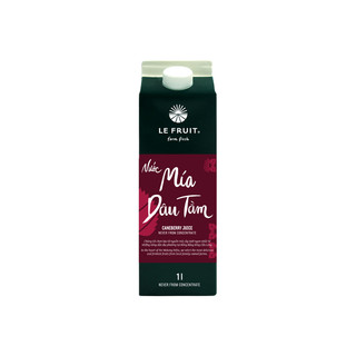NƯỚC ÉP MÍA DÂU TẰM - HỘP 1L #LEFRUIT