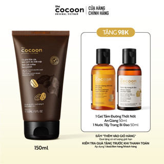Tẩy da chết mặt cà phê Đắk Lắk Cocoon cho làn da mềm mại & rạng rỡ 150ml