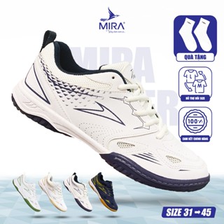 [Mua tăng 1 size] Giày thể thao MIRA LIGHTER unisex êm chân, đế cao su chống trượt, chơi cầu lông, bóng bàn, đi bộ
