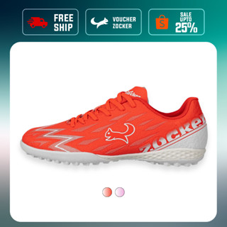 Giày Đá Bóng Zocker Inspire Pro Gen2 | Đá Thật Chân, Form Bền Bỉ, Bám Sân Tốt (Tặng tất chống trơn)