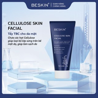 TẨY TẾ BÀO CHẾT CƠ HỌC CHO MẶT CELLULOSE DETOX SKIN - Thương hiệu: Beskin - Trọng lượng: 25g, 55g