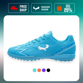 Giày Đá Bóng Zocker Inspire Pro Gen 2| Đá Thật Chân, Form Bền Bỉ, Bám Sân Tốt (Tặng tất chống trơn)