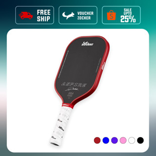 Vợt Pickleball Zocker Aspire x Phúc Huỳnh - Kiểm Soát Hoàn Hảo (Tặng 3 cuốn cán và 1 bóng thi đấu)