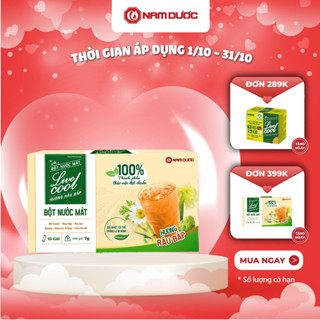 Thực phẩm bổ sung Bột nước mát Livecool hương râu bắp , Hộp 10 gói x 7g