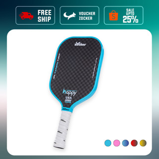 Vợt Pickleball Zocker HP03 Premium Quality, chứng nhận USAPA (Tặng cục tẩy + 1 cuốn cán)