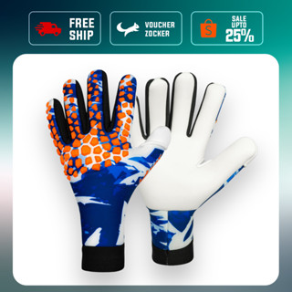  Găng Tay Thủ Môn Zocker Skin Fit Không Xương Có Gai Đấm Backhand  MÀU NGẪU NHIÊN  