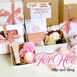 Hộp Quà Tặng 20/10 Nến Thơm, Sáp Thơm, Ly Sứ Set Quà Tặng The Sweet Love Tặng Bạn Gái, Mẹ, Đồng Nghiệp