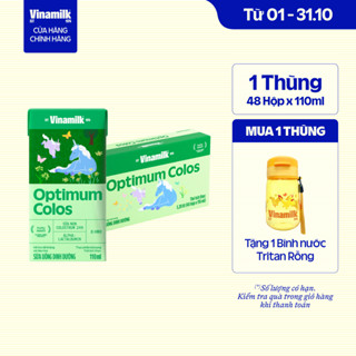 Thùng 48 hộp Sữa non Vinamilk Optimum Colos 110ml