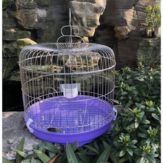  Lồng chim Cu Gáy inox 28x38cm – Bền đẹp dễ vệ sinh tặng thìa xúc cám 🕊️ 