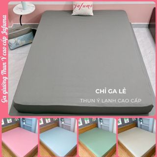 Ga Giường Thun Lạnh Ý Và Ga Thun Lạnh Hàn Quốc Bo Chun JAFUMA, Drap Thun Lạnh Mát Mịn Cho Nệm 3-27cm