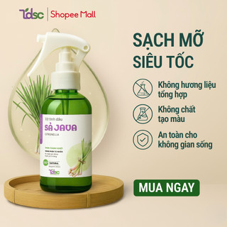 Xịt Lau Đa Năng TDSC Tinh Dầu Thiên Nhiên 500ml - Vệ Sinh Nhanh Mọi Bề Mặt, Diệt Khuẩn An Toàn
