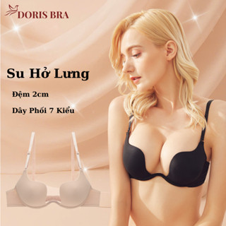 [TẶNG DÂY NỐI MẶC 7 KIỂU] AL403 Áo lót nữ, siêu nâng ngực khoét sâu mặc trễ ngực hở vai, hở lưng gợi cảm