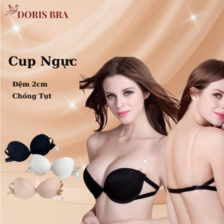   Tặng dây trong  Áo lót DORIS áo cup AC404 đệm tim k dây nâng ngực có gọng 