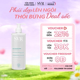 [Livestream] Nước tẩy trang cho da nhạy cảm SVR Physiopure Eau Micellaire 400ML