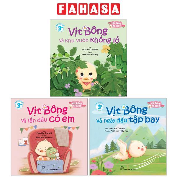 Sách Vịt Bông Bé Bỏng - Vịt Bông Và Khu Vườn Khổng Lồ, Vịt Bông Và Lần Đầu Có Em,...