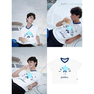   Xả Kho  Áo thun In Hình Cây Dừa Phối Bo Cổ Form Boxy Ngắn  newtag bọc chinh hag  