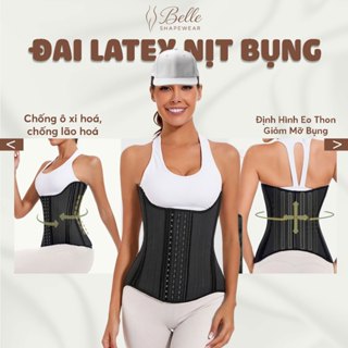  Đai Latex Nịt Bụng 25 Xương Định Hình Eo Thon Giảm Mỡ Bụng LT002 