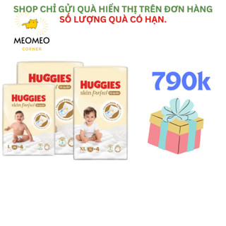 Tã / Bỉm quần Huggies Skin Perfect 2 vùng thấm sz M / L / XL / XXL cho bé