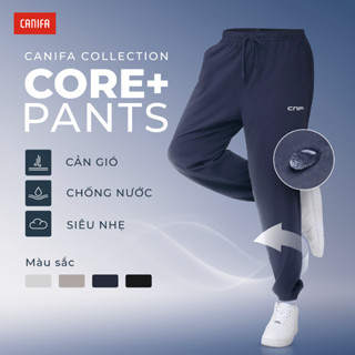 Quần dài vải gió nam CANIFA quần gió active siêu nhẹ nhanh khô bo gấu có hình in 8BP25S005