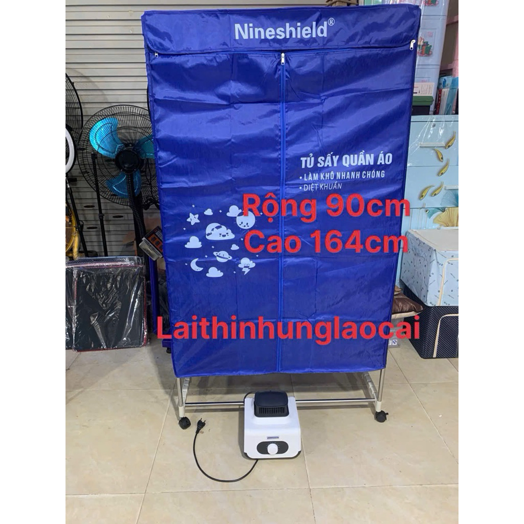 Tủ sấy quần áo Nineshield KB006 và KB009