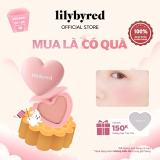 [Tặng gương trái tim cầm tay] Phấn Má Hồng Nhỏ Gọn LILYBYRED Luv Beam Cheek 4.7g