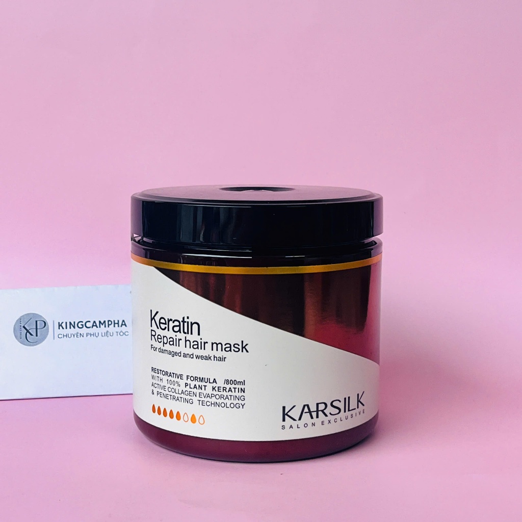 Hấp tóc ủ tóc karsilk & Tinh dầu dưỡng karsilk