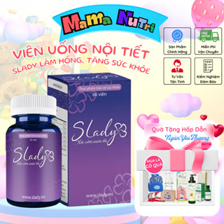 Viên Uống Nội Tiết Tố Nữ SLady Hỗ Trợ Cân Bằng Nội Tiết, Giảm Khô Hạn, Bốc Hỏa, Mất Ngủ, Tăng SinhLý