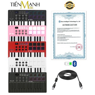   Chính Hãng  Midi Keyboard Controller M-Vave SMK25 MK1 - 25 Phím Bàn Phím Sáng Tác Sản Xuất Producer Mvave SMK-25 MKI 