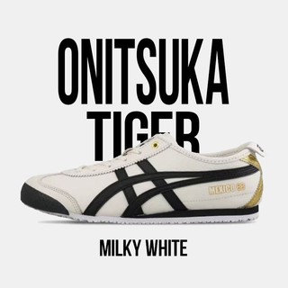  Giày Thể Thao Onitsuka Tiger Mexico 66 Cream Black Gold Màu Kem Đen Gót Vàng Clever Man Store 