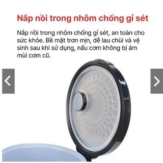 ( HỎA TỐC) Nồi cơm điện nắp gài 1.8Lít HAPPYCOOK, HCJ-180V