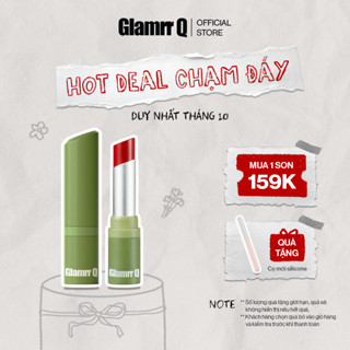 [TẶNG CỌ MÔI] Son Dưỡng Có Màu Thuần Chay Môi Nhạy Cảm Glamrr Q Vegan Super Lip Balm (4.5g)