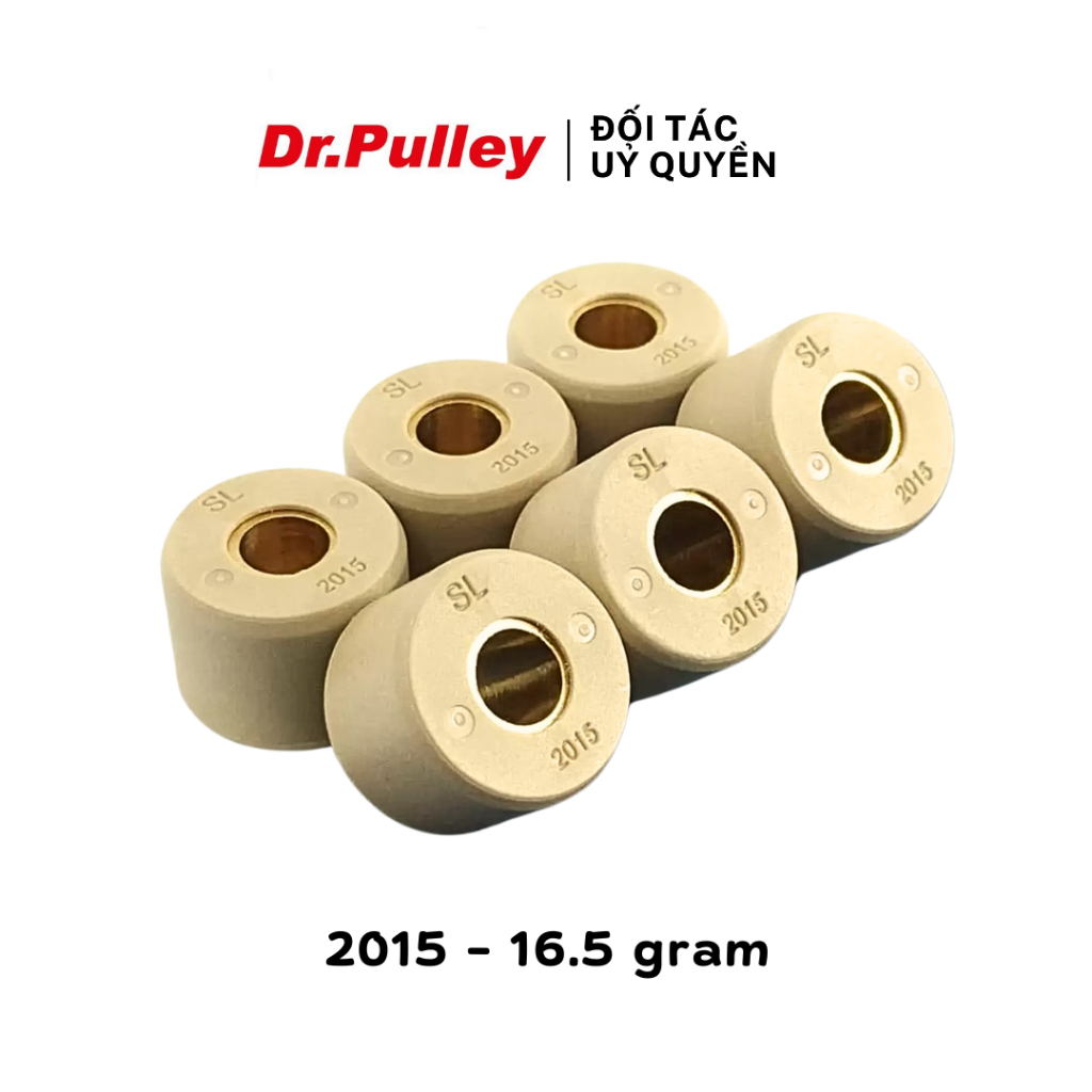 Bi côn hay bi nồi tròn Dr.Pulley mã 2015-16.5g cho xe Honda SH 125, Dylan 150 nhập khẩu