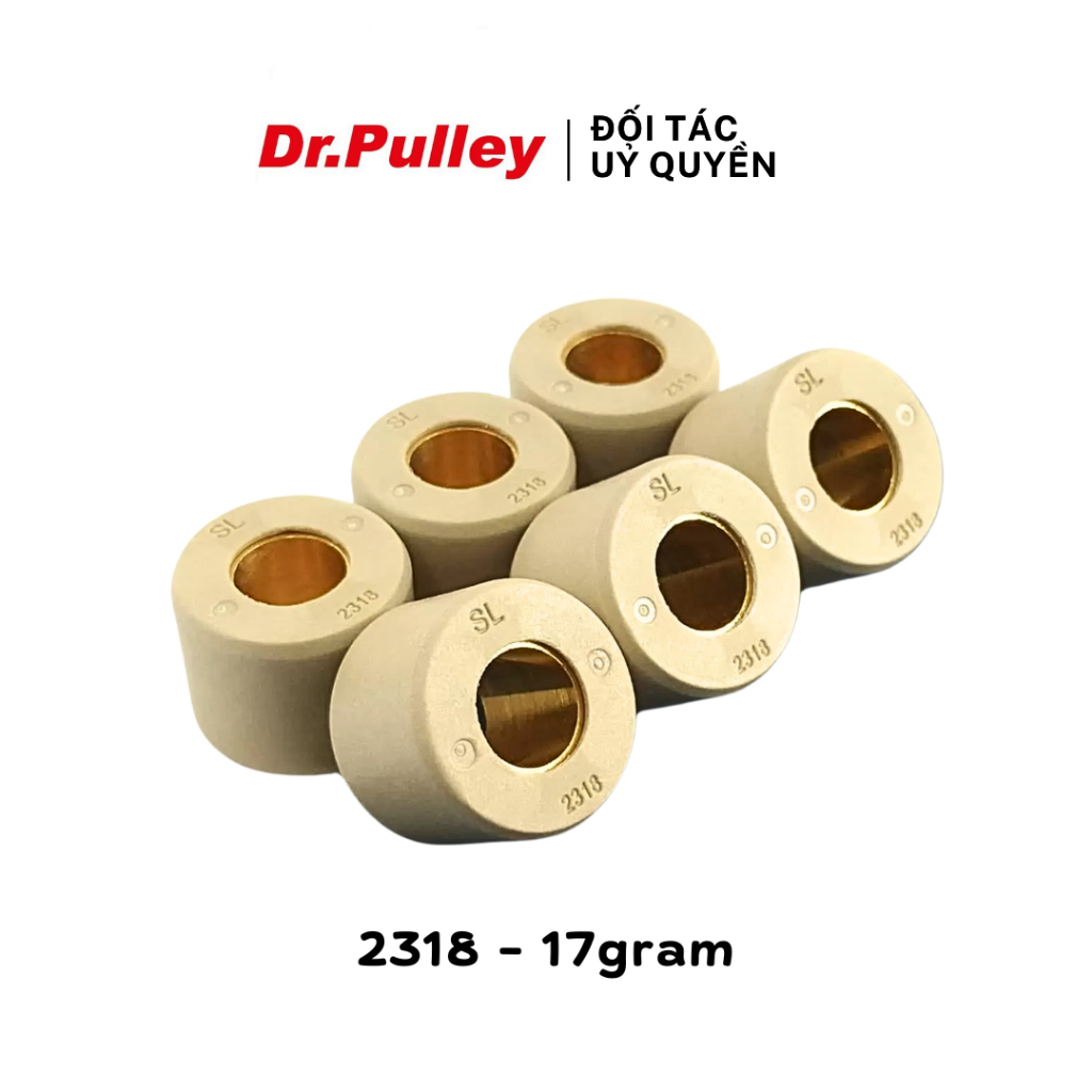 Bi côn hay bi nồi tròn Dr.Pulley mã 2318 - 17gram cho xe Honda SH 300/350